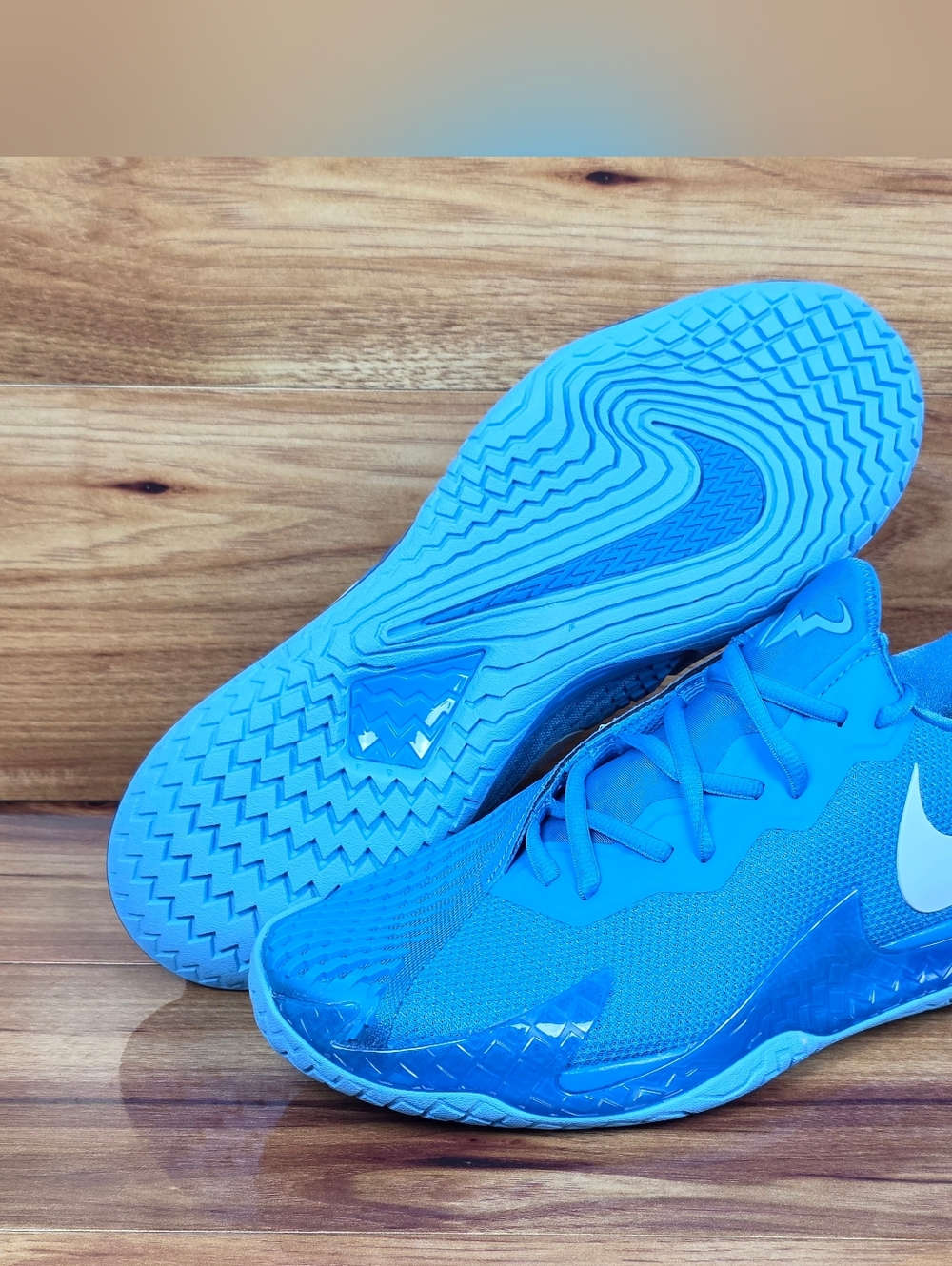 Nike Air Zoom Vapor Cage 4 Rafa Nadal ‘Light Photo Blue’ DD1579-402 Men's Sz 10